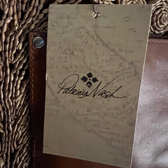 Patricia Nash Palmanova Leather and Woven Shoulder Bag - Picture 5 of 7